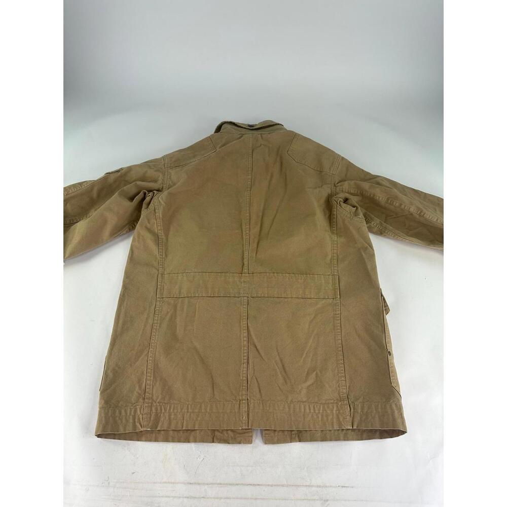 Vintage 90s Polo Ralph Lauren Military Safari Jacket Size M Beige WW2 Pockets - Picture 2 of 15